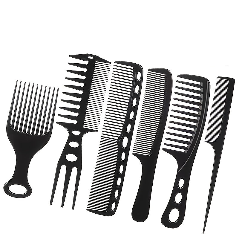 6pcs Professional Barber Hairdressing Comb.