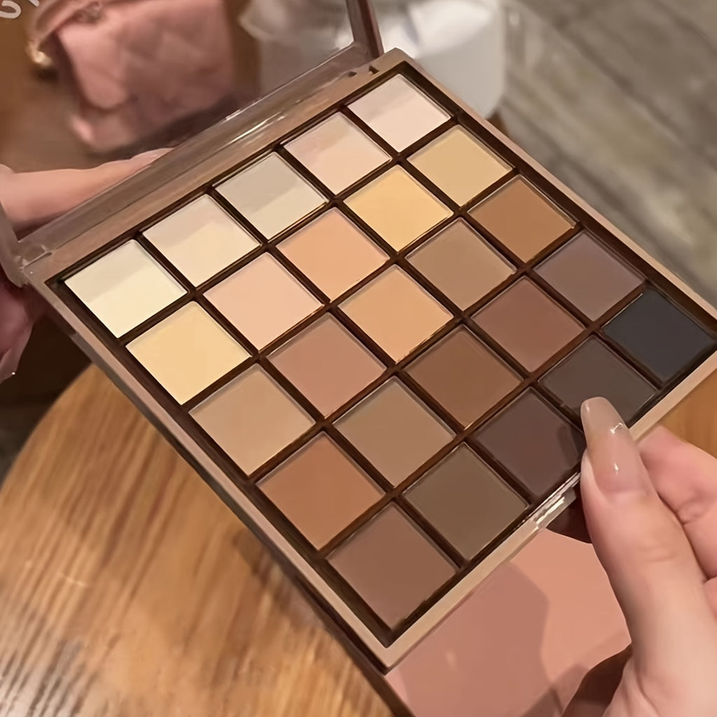 25 Shades Eyeshadow Palette, Matte Finish Makeup