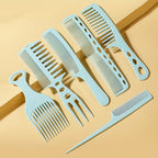 6pcs Professional Barber Hairdressing Comb.