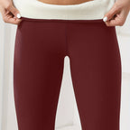 Women's High-Elasticity Warm Yoga Leggings.