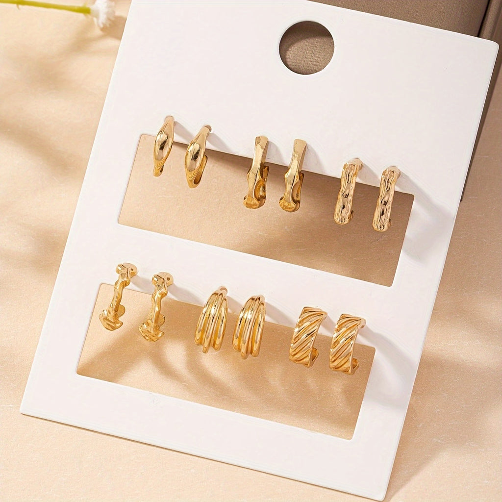 Simple Hoop Earrings