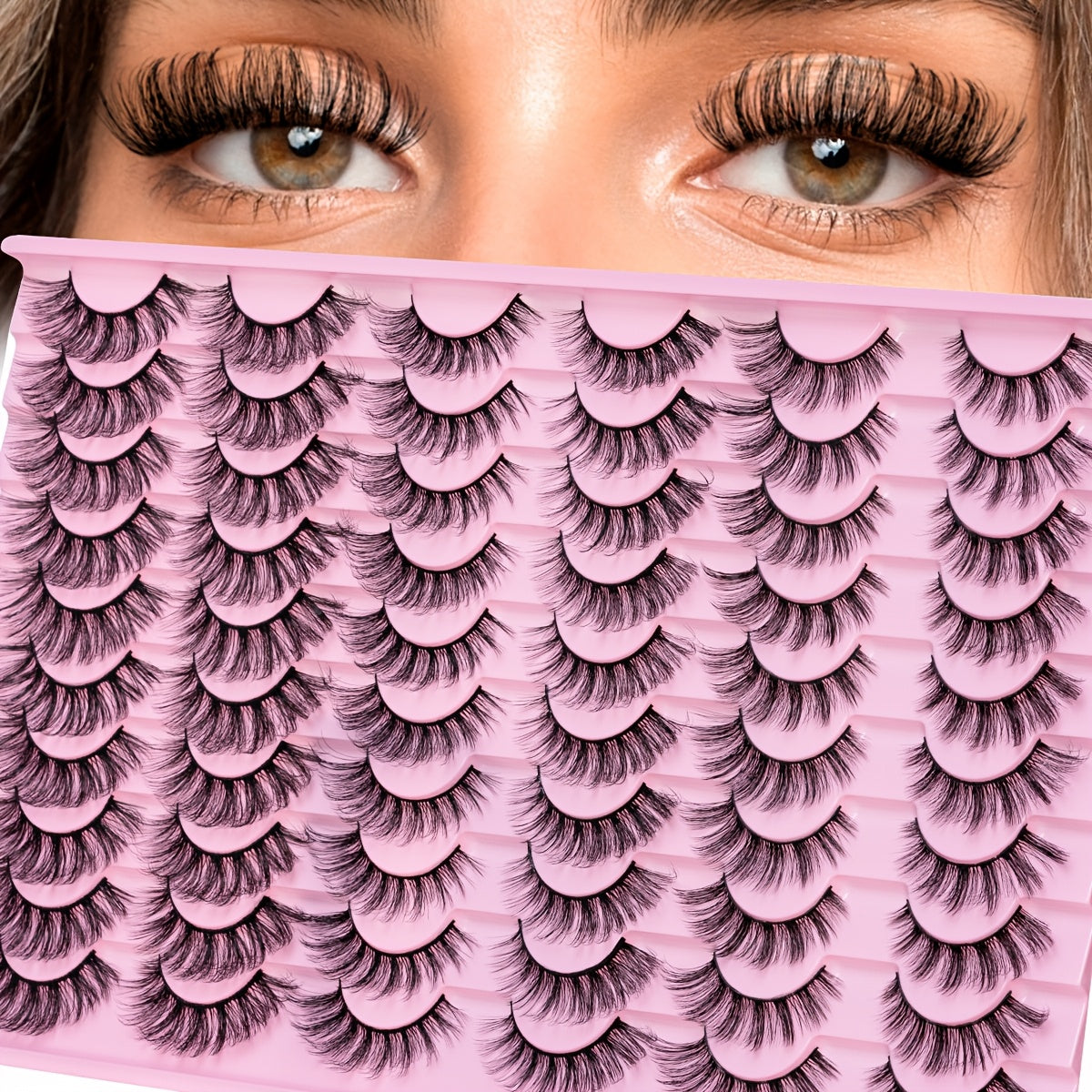 Black False Eyelashes Mix 3 Styles