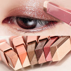 Lazy Eyeshadow Two Tone Gradient Glitter