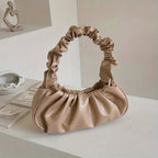 Cloud Ruched Hobo handbag