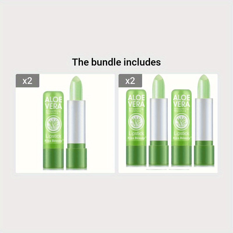 Aloe Vera Lip Gloss & Lipstick