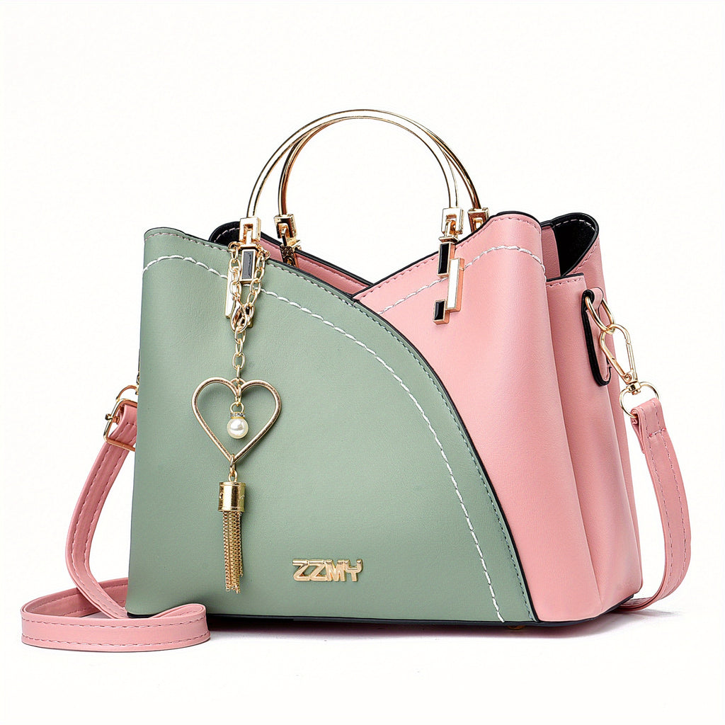 New Fashion look Color Block Small Shoulder Bag