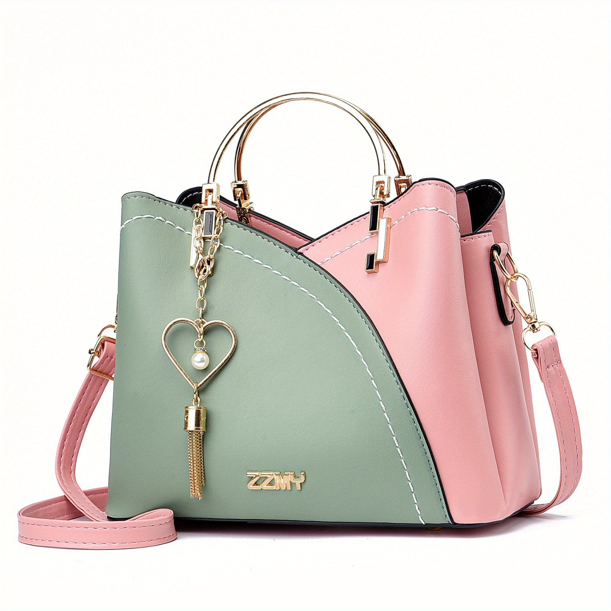 New Fashion look Color Block Small Shoulder Bag