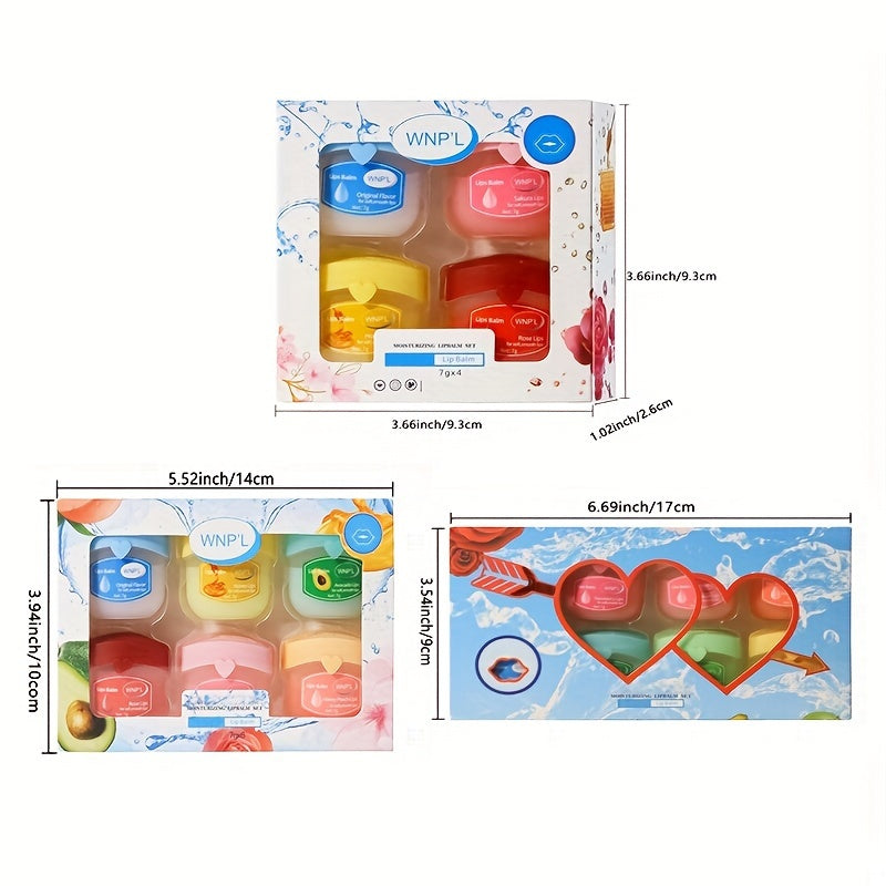 Lip Balm Gift Set Fruit Flavored Lip Mask