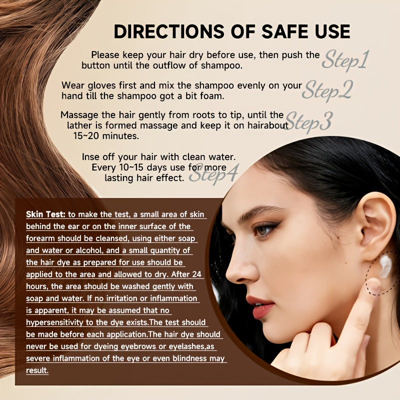 3-In-1 Shampoo And Hair Dye