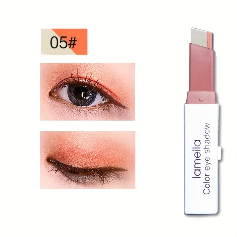 Lazy Eyeshadow Two Tone Gradient Glitter