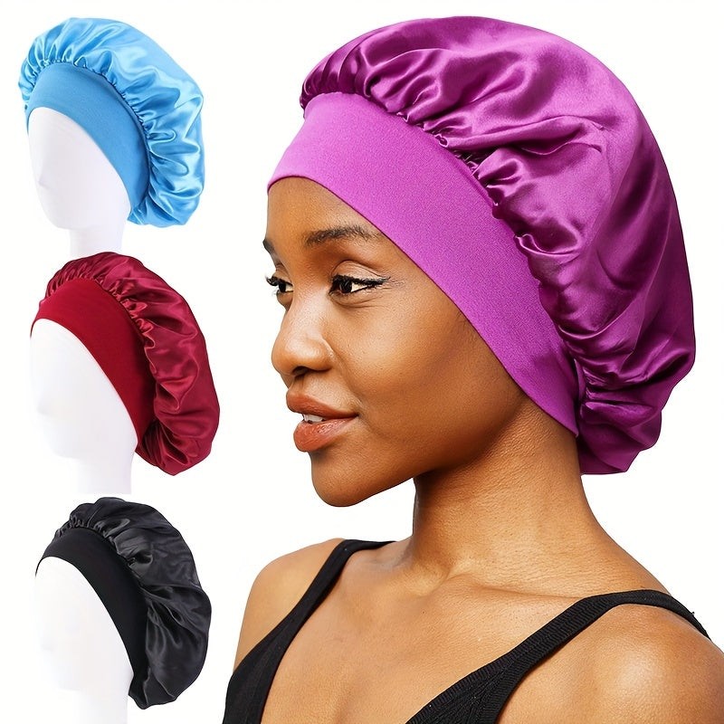 Elastic Satin Silky Bonnet