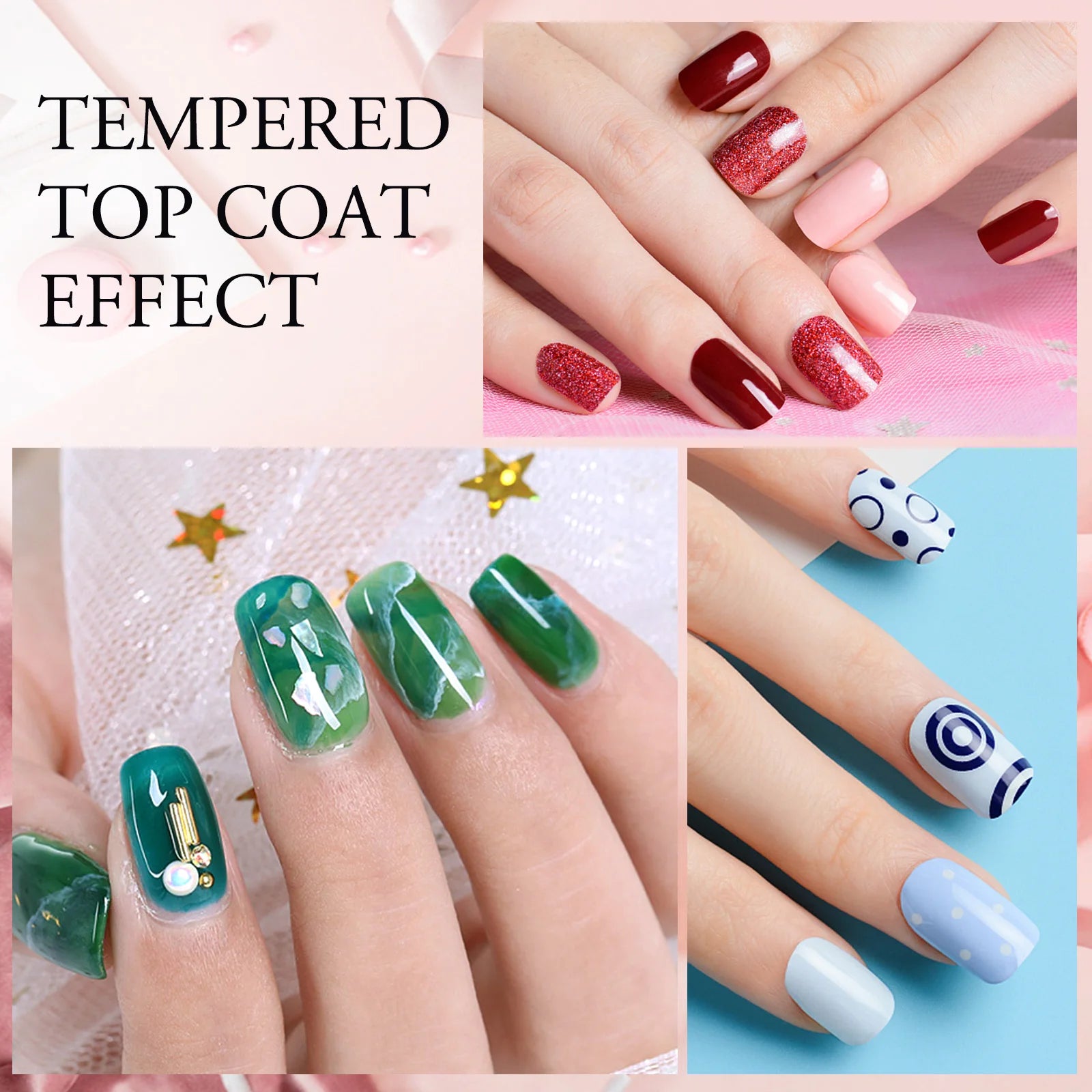VENALISA Nail Glitter Gel Polish Semi Permanent Gellack.