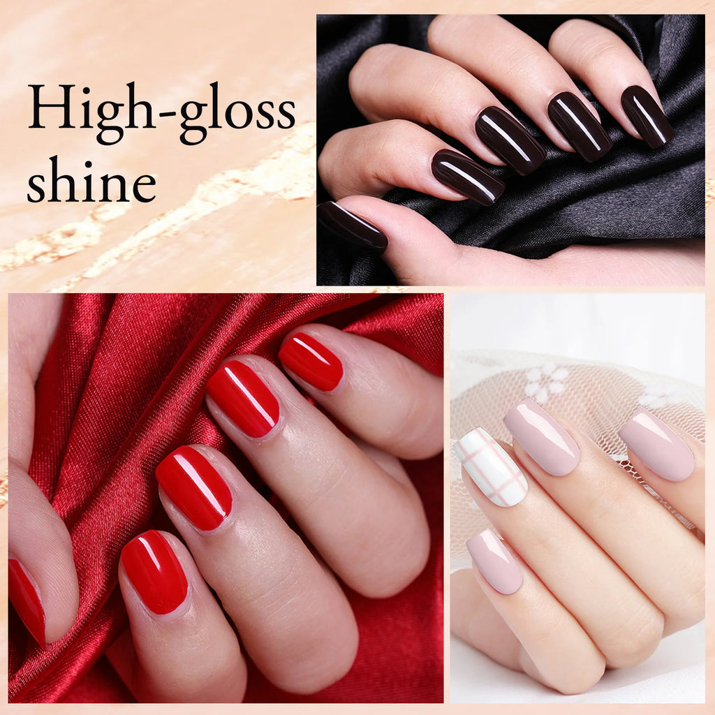 VENALISA Nail Glitter Gel Polish Semi Permanent Gellack.