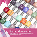 VENALISA Nail Glitter Gel Polish Semi Permanent Gellack.
