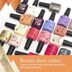 VENALISA Nail Glitter Gel Polish Semi Permanent Gellack.