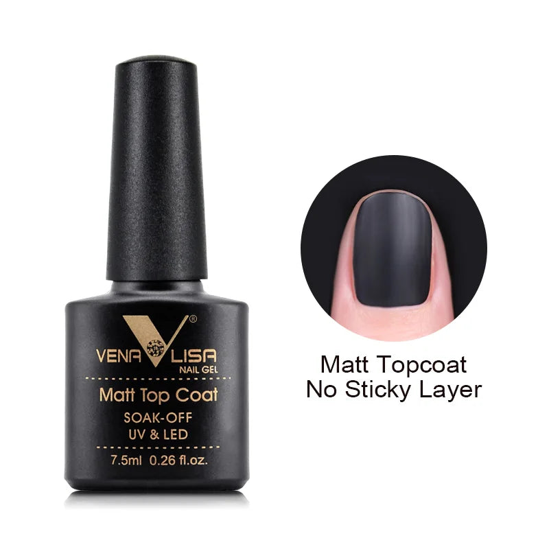 VENALISA Nail Glitter Gel Polish Semi Permanent Gellack.