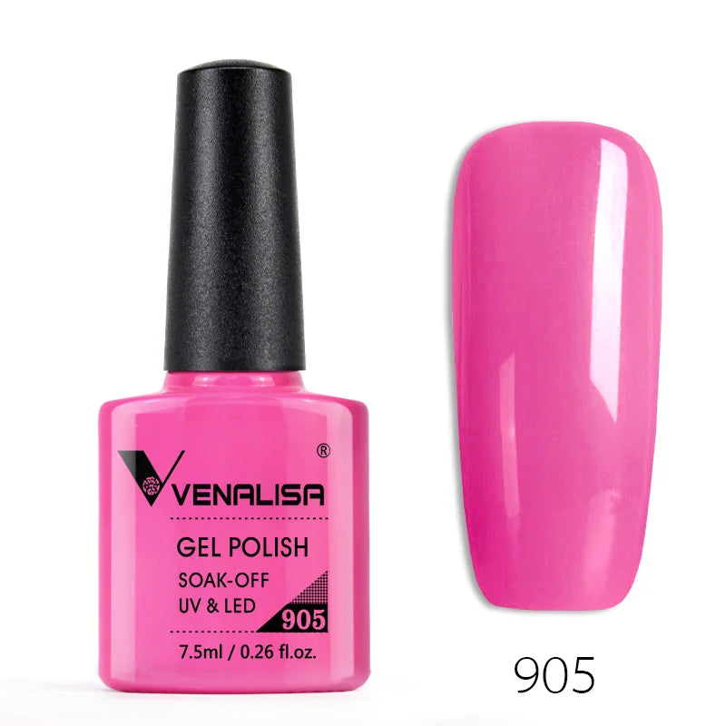 VENALISA Nail Glitter Gel Polish Semi Permanent Gellack.