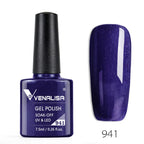 VENALISA Nail Glitter Gel Polish Semi Permanent Gellack.