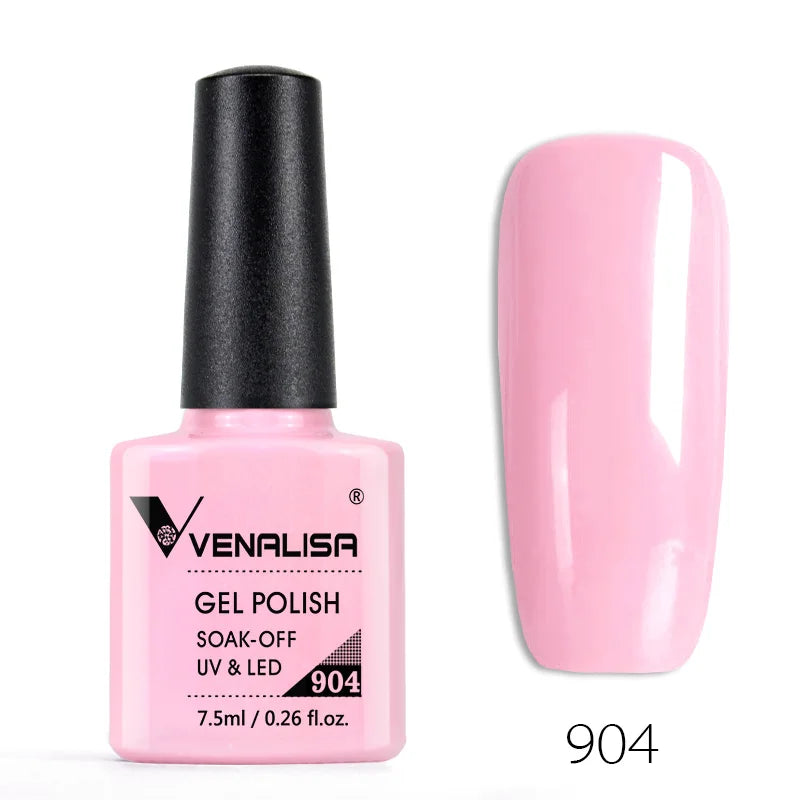 VENALISA Nail Glitter Gel Polish Semi Permanent Gellack.
