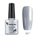 VENALISA Nail Glitter Gel Polish Semi Permanent Gellack.