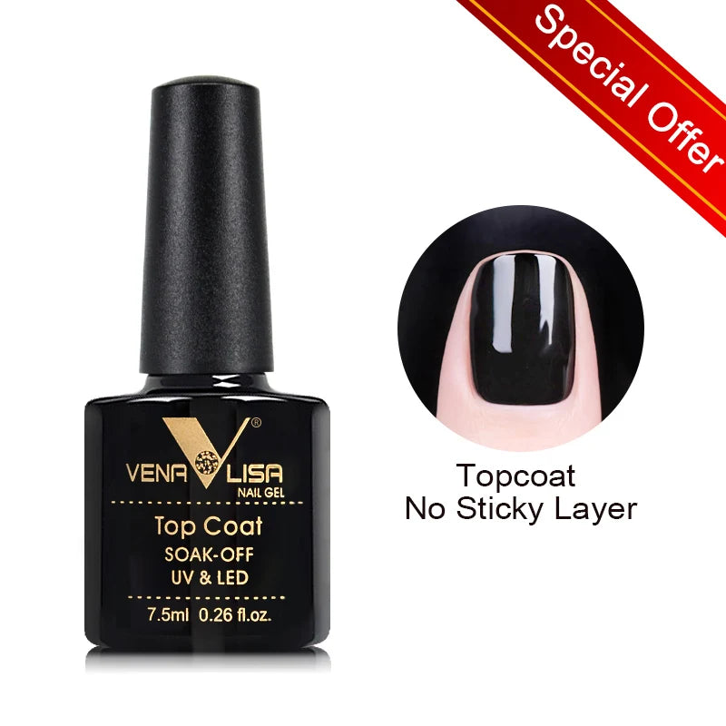 VENALISA Nail Glitter Gel Polish Semi Permanent Gellack.