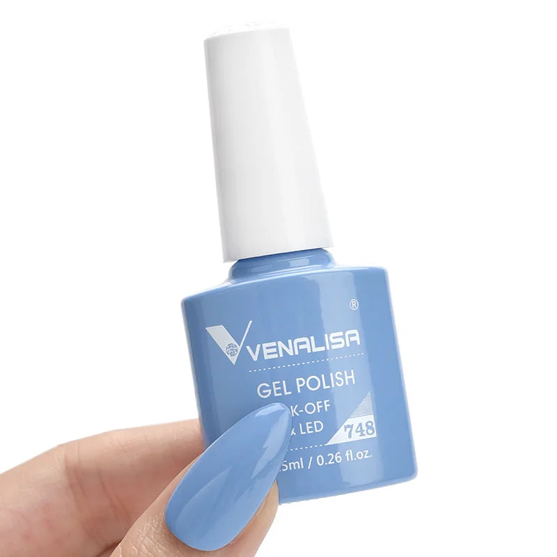 VENALISA Nail Glitter Gel Polish Semi Permanent Gellack.