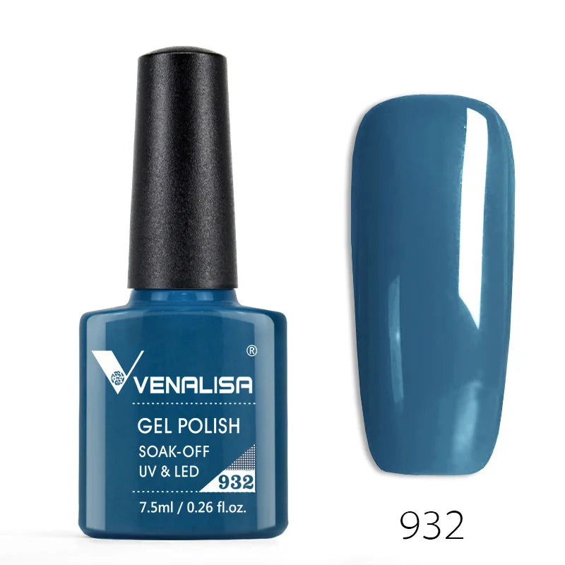 VENALISA Nail Glitter Gel Polish Semi Permanent Gellack.