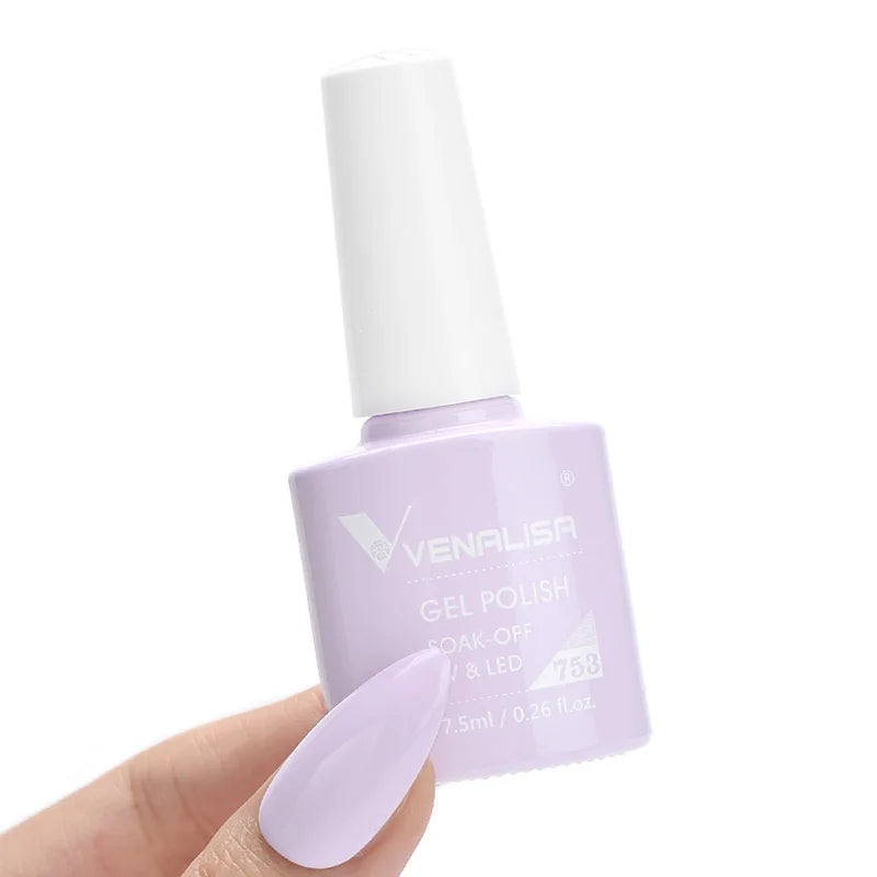VENALISA Nail Glitter Gel Polish Semi Permanent Gellack.
