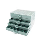 120 Grid Acrylic 5-Layer Drawer Detachable Jewelry Storage Box