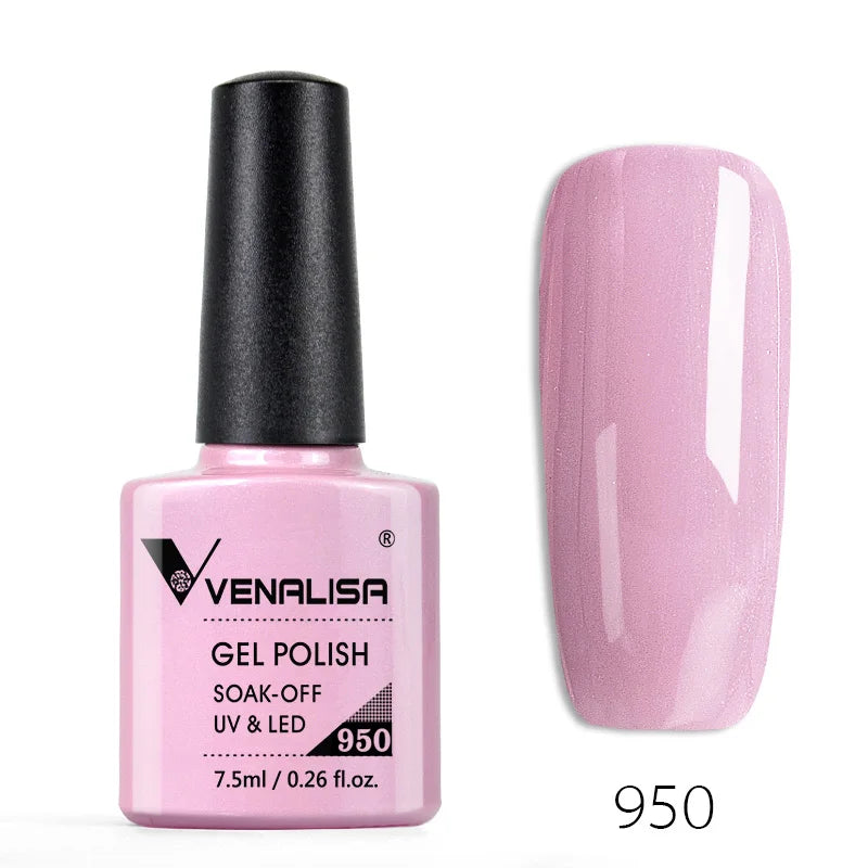 VENALISA Nail Glitter Gel Polish Semi Permanent Gellack.