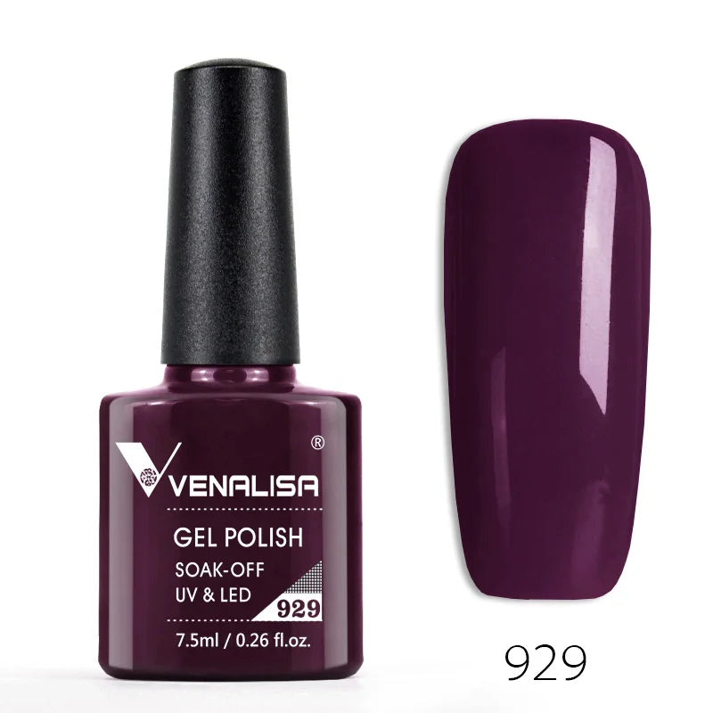 VENALISA Nail Glitter Gel Polish Semi Permanent Gellack.