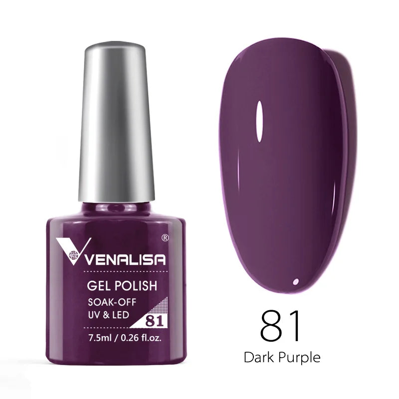 VENALISA Nail Glitter Gel Polish Semi Permanent Gellack.