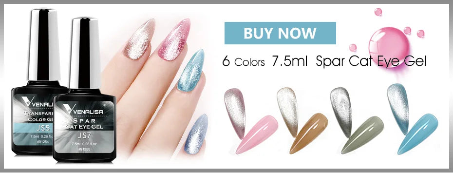 VENALISA Nail Glitter Gel Polish Semi Permanent Gellack.