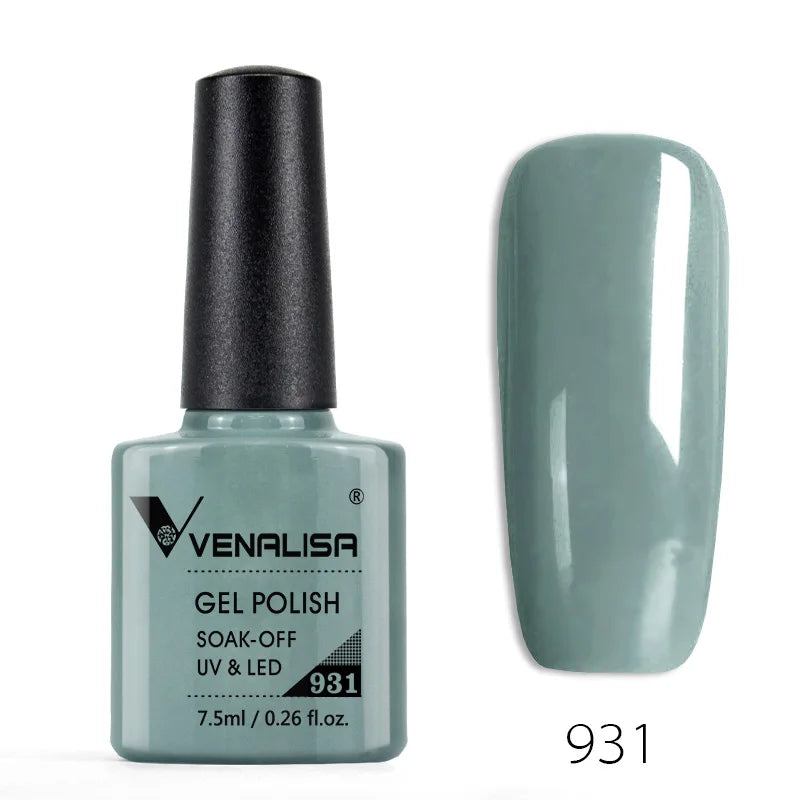 VENALISA Nail Glitter Gel Polish Semi Permanent Gellack.