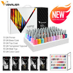 VENALISA Nail Glitter Gel Polish Semi Permanent Gellack.