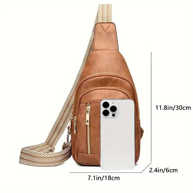Women's Crossbody Shoulder Bag Leather
