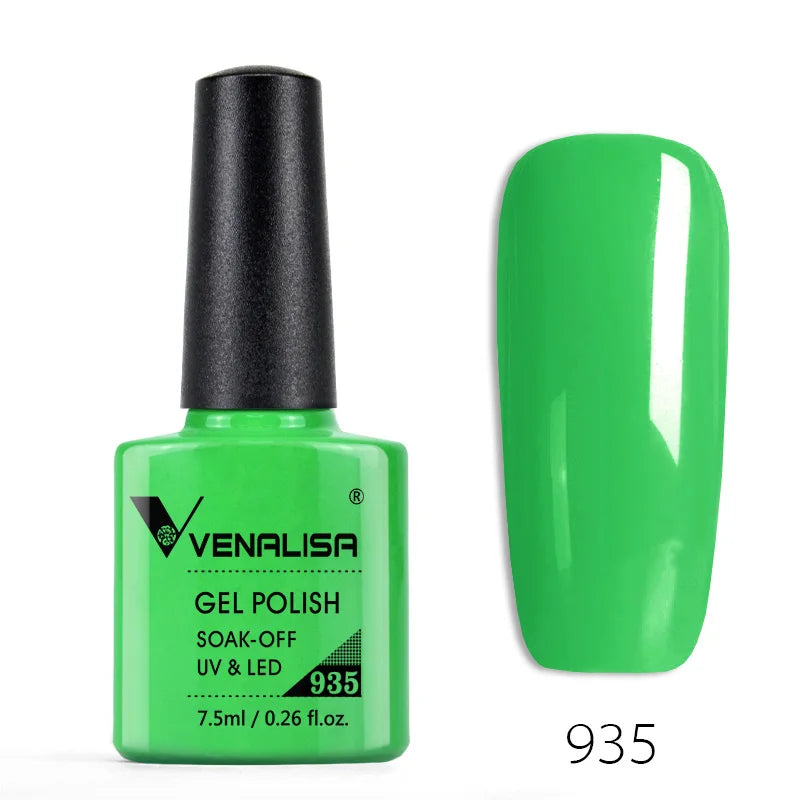 VENALISA Nail Glitter Gel Polish Semi Permanent Gellack.