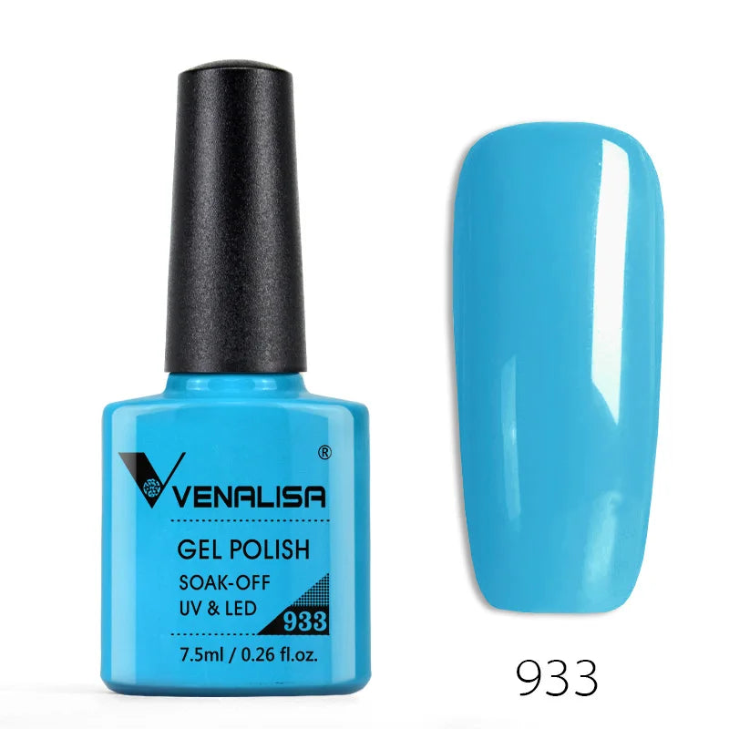 VENALISA Nail Glitter Gel Polish Semi Permanent Gellack.