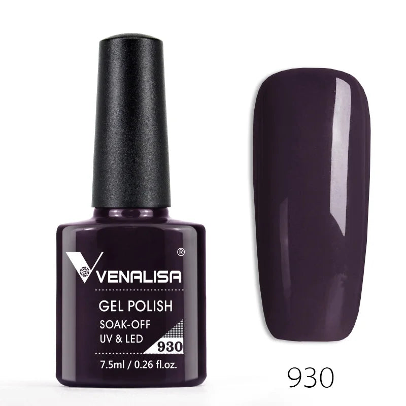 VENALISA Nail Glitter Gel Polish Semi Permanent Gellack.