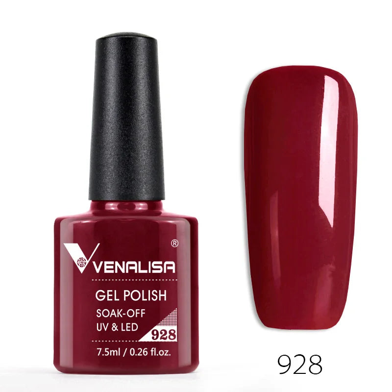 VENALISA Nail Glitter Gel Polish Semi Permanent Gellack.