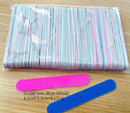 100pcs Nail Files/Sandpaper Buffers.