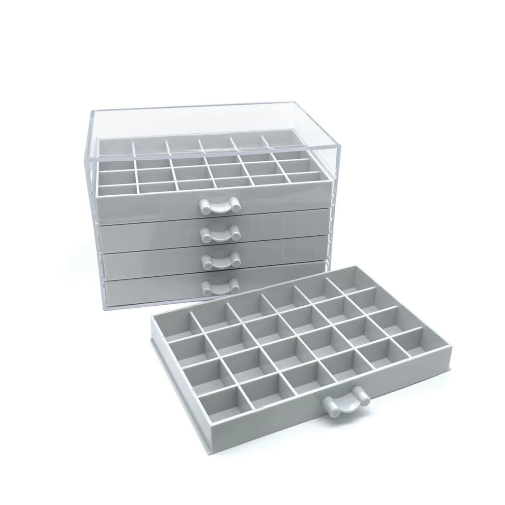 120 Grid Acrylic 5-Layer Drawer Detachable Jewelry Storage Box