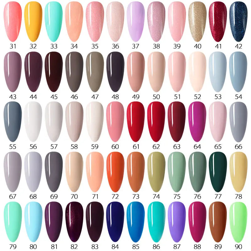VENALISA Nail Glitter Gel Polish Semi Permanent Gellack.