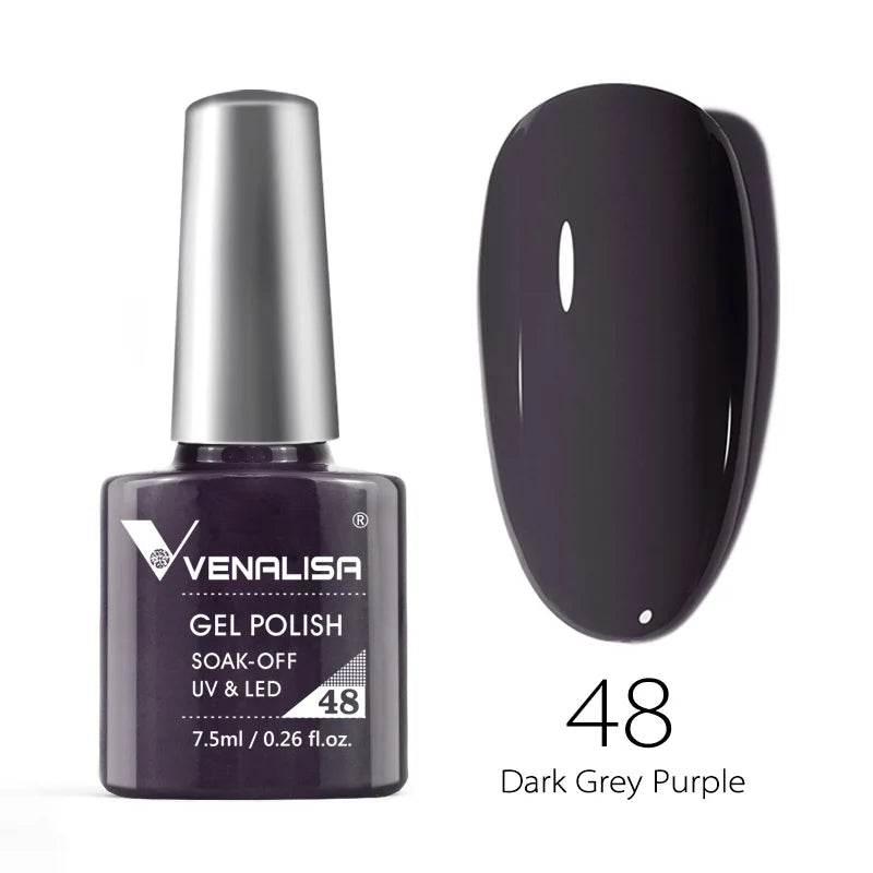 VENALISA Nail Glitter Gel Polish Semi Permanent Gellack.