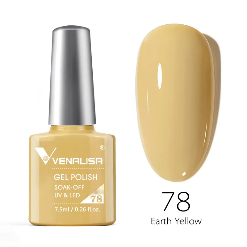 VENALISA Nail Glitter Gel Polish Semi Permanent Gellack.