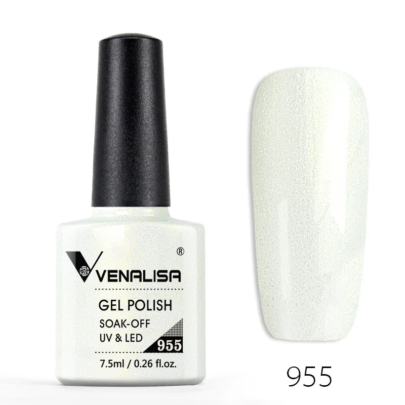 VENALISA Nail Glitter Gel Polish Semi Permanent Gellack.