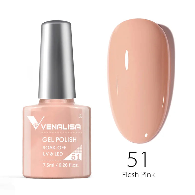 VENALISA Nail Glitter Gel Polish Semi Permanent Gellack.