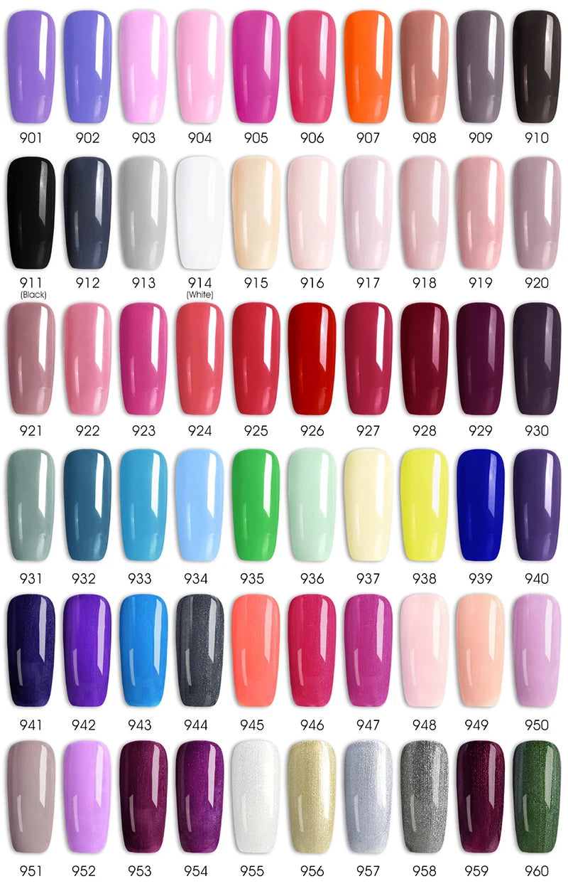 VENALISA Nail Glitter Gel Polish Semi Permanent Gellack.