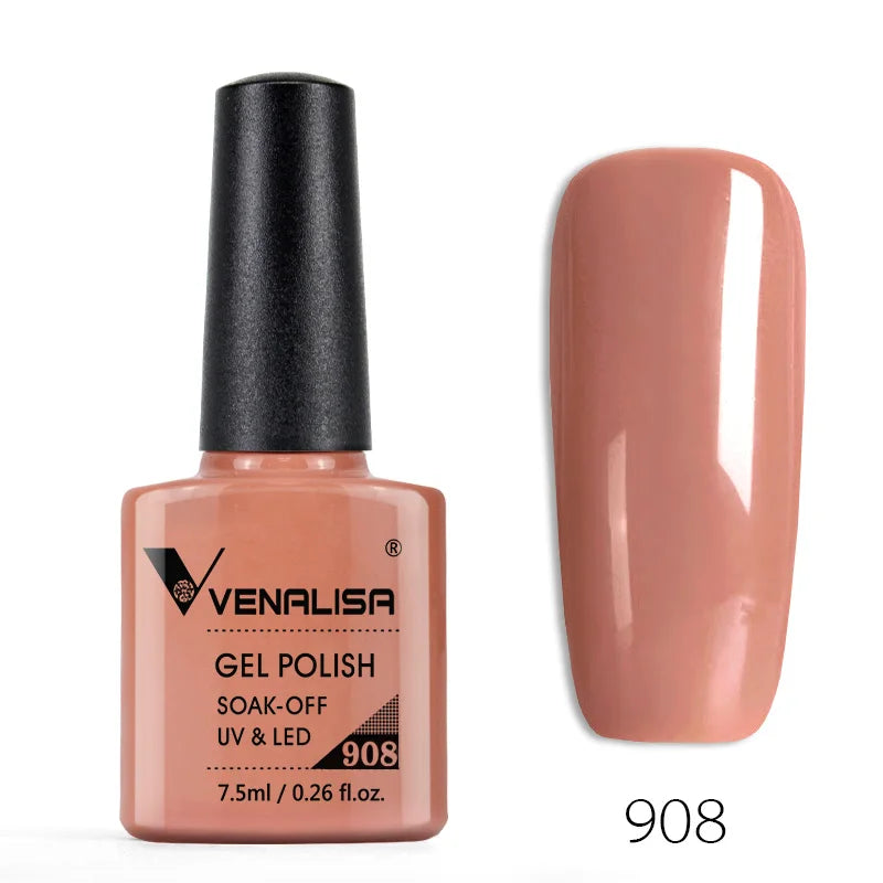 VENALISA Nail Glitter Gel Polish Semi Permanent Gellack.