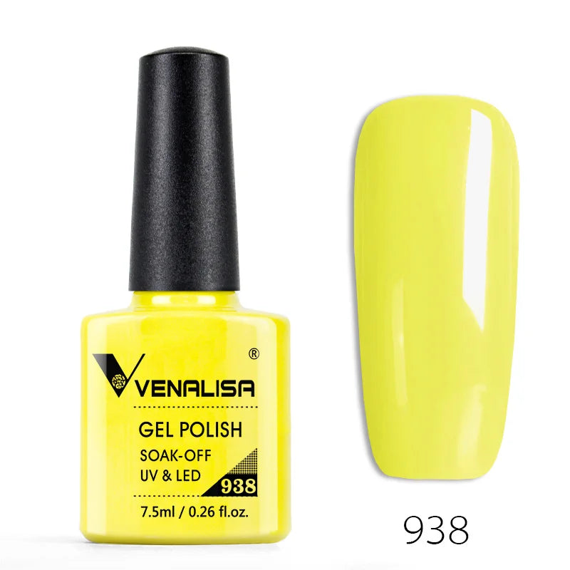 VENALISA Nail Glitter Gel Polish Semi Permanent Gellack.